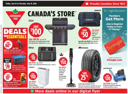 Canadian Tire catalogue in Calgary | Discover attractive offers | 2026-07-10T00:00:00.000Z - 2026-07-16T00:00:00.000Z