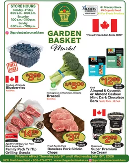 The Garden Basket catalogue in Clearwater | Weekly flyer | 2026-07-09T00:00:00.000Z - 2026-07-15T00:00:00.000Z
