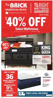 The Brick catalogue | Brick Mattress Store | 2026-07-09T00:00:00.000Z - 2026-07-15T00:00:00.000Z