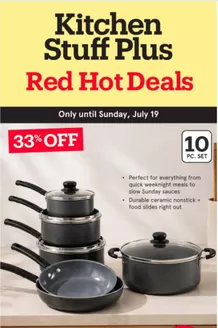 Kitchen Stuff Plus catalogue | Red Hot Deals | 2026-07-13T00:00:00.000Z - 2026-07-19T00:00:00.000Z