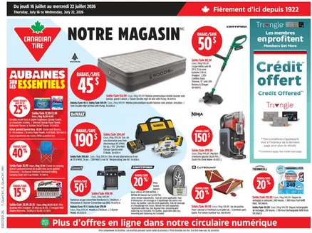 Canadian Tire catalogue | Our best deals for you | 2026-07-16T00:00:00.000Z - 2026-07-22T00:00:00.000Z