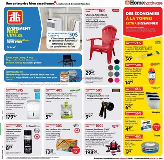 Home Hardware catalogue | Home Hardware weekly flyer | 2026-07-16T00:00:00.000Z - 2026-07-29T00:00:00.000Z