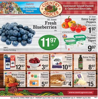Country Grocer catalogue | Exclusive deals for our customers | 2026-07-15T00:00:00.000Z - 2026-07-23T00:00:00.000Z
