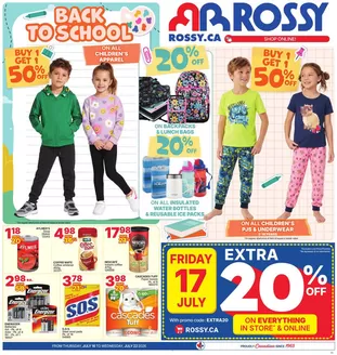 Rossy catalogue in Calgary | Exclusive deals and bargains | 2026-07-16T00:00:00.000Z - 2026-07-22T00:00:00.000Z