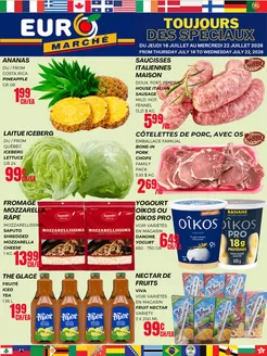 Euromarché catalogue | Toujours des speciaux | 2026-07-16T00:00:00.000Z - 2026-07-22T00:00:00.000Z