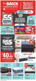 The Brick catalogue in Yarmouth | Brick Mattress Store | 2026-07-16T00:00:00.000Z - 2026-07-29T00:00:00.000Z
