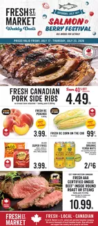 Fresh St Market catalogue in Vaughan | Weekly deals  | 2026-07-17T00:00:00.000Z - 2026-07-23T00:00:00.000Z