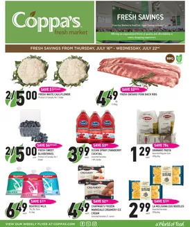Coppa's catalogue in Chilliwack | Weekly Flyer | 2026-07-17T00:00:00.000Z - 2026-07-22T00:00:00.000Z
