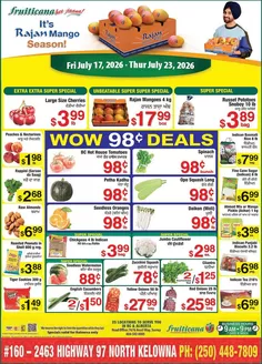 Fruiticana catalogue in Winnipeg | Top offers for smart savers | 2026-07-17T00:00:00.000Z - 2026-07-23T00:00:00.000Z