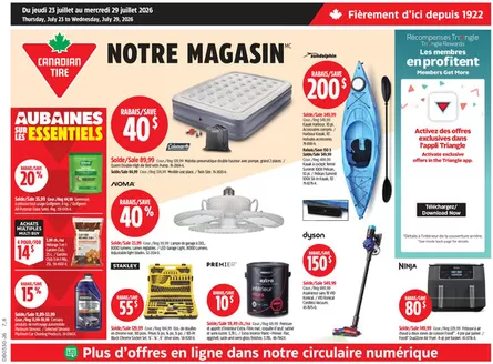 Canadian Tire catalogue | Our best offers for you | 2026-07-23T00:00:00.000Z - 2026-07-29T00:00:00.000Z