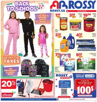 Rossy catalogue | Great offer for bargain hunters | 2026-07-23T00:00:00.000Z - 2026-07-29T00:00:00.000Z