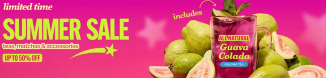 Davids Tea catalogue | Summer sale | 2026-07-22T00:00:00.000Z - 2026-08-17T00:00:00.000Z