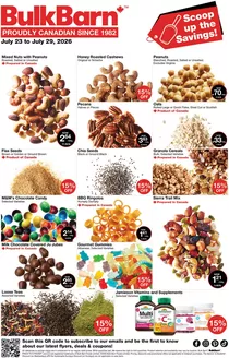 Bulk Barn catalogue in Saint-Hyacinthe | Scoop up the Savings! | 2026-07-23T00:00:00.000Z - 2026-07-29T00:00:00.000Z