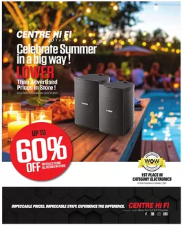 Centre Hi-Fi catalogue in Mount Royal | Weekly Flyer | 2026-07-24T00:00:00.000Z - 2026-07-30T00:00:00.000Z