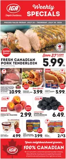 Market Place IGA catalogue in Hamilton | Weekly specials | 2026-07-24T00:00:00.000Z - 2026-07-30T00:00:00.000Z