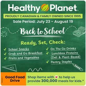 Healthy Planet catalogue | Back to school | 2026-07-24T00:00:00.000Z - 2026-08-19T00:00:00.000Z