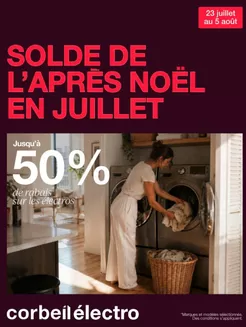 Corbeil catalogue in Mount Royal | Jusqu'à 50% de rabais sur les électros | 2026-07-24T00:00:00.000Z - 2026-08-05T00:00:00.000Z