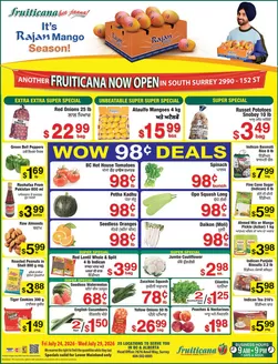 Fruiticana catalogue in Hamilton | Fruiticana flyer | 2026-07-24T00:00:00.000Z - 2026-07-29T00:00:00.000Z