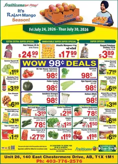 Fruiticana catalogue in Hamilton | Top offers for all bargain hunters | 2026-07-24T00:00:00.000Z - 2026-07-30T00:00:00.000Z