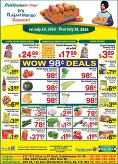 Fruiticana catalogue in Hamilton | Great offer for bargain hunters | 2026-07-24T00:00:00.000Z - 2026-07-30T00:00:00.000Z