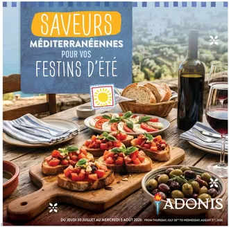 Marché Adonis catalogue in Outremont | Current special promotions | 2026-07-30T00:00:00.000Z - 2026-08-05T00:00:00.000Z