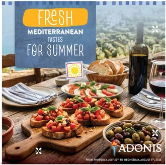 Marché Adonis catalogue | Exclusive deals for our customers | 2026-07-30T00:00:00.000Z - 2026-08-05T00:00:00.000Z