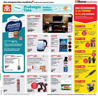 Home Hardware catalogue in Burlington | Home Hardware weekly flyer | 2026-07-30T00:00:00.000Z - 2026-08-12T00:00:00.000Z