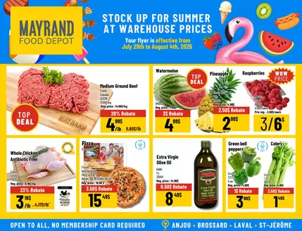 Mayrand catalogue | Mayrand flyer | 2026-07-29T00:00:00.000Z - 2026-08-04T00:00:00.000Z