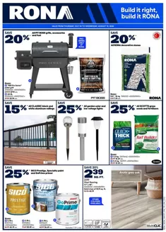 RONA catalogue | Top deals for all customers | 2026-07-30T00:00:00.000Z - 2026-08-12T00:00:00.000Z