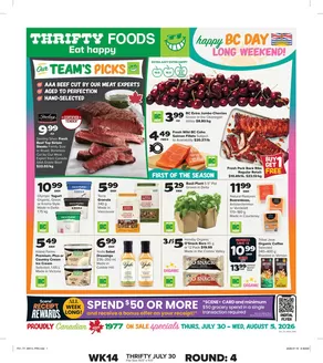 Thrifty Foods catalogue | Top offers for smart savers | 2026-07-30T00:00:00.000Z - 2026-08-05T00:00:00.000Z