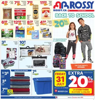 Rossy catalogue | Great offer for bargain hunters | 2026-07-30T00:00:00.000Z - 2026-08-05T00:00:00.000Z
