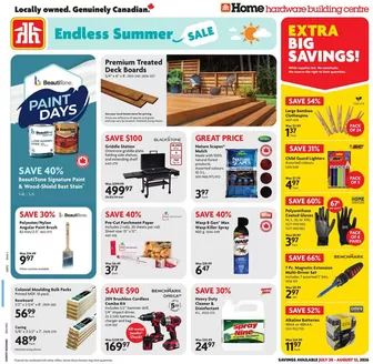Home Hardware catalogue in Hamilton | Our best offers for you | 2026-07-30T00:00:00.000Z - 2026-08-12T00:00:00.000Z