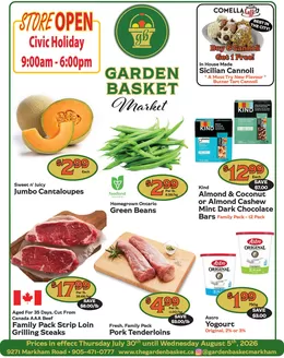 The Garden Basket catalogue | The Garden Basket | 2026-07-30T00:00:00.000Z - 2026-08-05T00:00:00.000Z