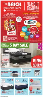 The Brick catalogue | Brick Mattress Store | 2026-07-30T00:00:00.000Z - 2026-08-12T00:00:00.000Z