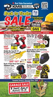 KMS Tools catalogue | KMS Tools August Back To Trades Sale | 2026-08-01T00:00:00.000Z - 2026-08-31T00:00:00.000Z