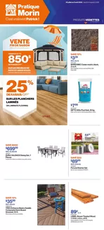 Patrick Morin catalogue | Vente fin de saiso 25% derabais/off | 2026-08-03T00:00:00.000Z - 2026-08-05T00:00:00.000Z