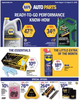 NAPA Auto Parts catalogue | The little extra of the month | 2026-08-03T00:00:00.000Z - 2026-08-31T00:00:00.000Z
