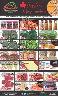 Galati Market Fresh catalogue in Barrie | Flyer valide for two weeks  | 2026-08-03T00:00:00.000Z - 2026-08-13T00:00:00.000Z