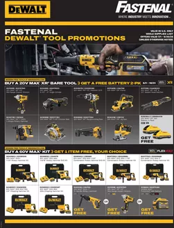 Fastenal catalogue | Dewalt tool promotions  | 2026-08-05T00:00:00.000Z - 2026-09-30T00:00:00.000Z