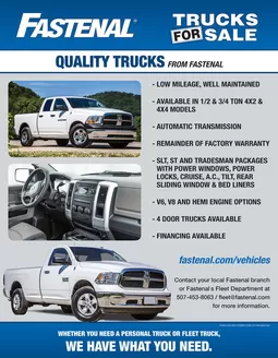 Fastenal catalogue in Newcastle | Trucks for sale | 2026-08-05T00:00:00.000Z - 2026-12-31T00:00:00.000Z