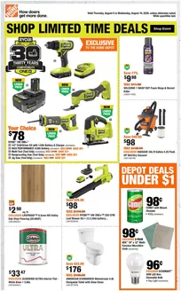 Home Depot catalogue | Flyer_CP | 2026-08-06T00:00:00.000Z - 2026-08-19T00:00:00.000Z