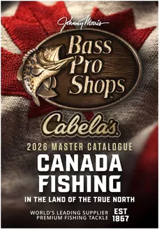 Cabela's catalogue | 2026 master catalogue Canada fishing in the land of the true north | 2026-08-06T00:00:00.000Z - 2026-09-01T00:00:00.000Z