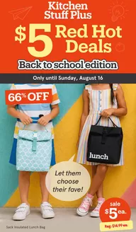Kitchen Stuff Plus catalogue | Kitchen Stuff Plus weeky flyer | 2026-08-10T00:00:00.000Z - 2026-08-16T00:00:00.000Z