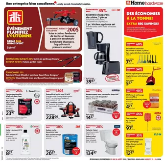 Home Hardware catalogue in WEST PUBNICO | Home Hardware weekly flyer | 2026-08-13T00:00:00.000Z - 2026-08-26T00:00:00.000Z