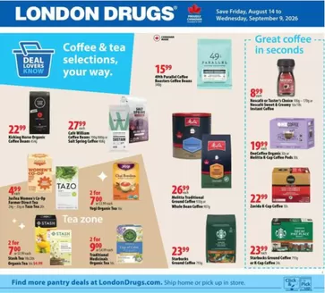 London Drugs catalogue | London Drugs Weekly ad | 2026-08-14T00:00:00.000Z - 2026-09-09T00:00:00.000Z