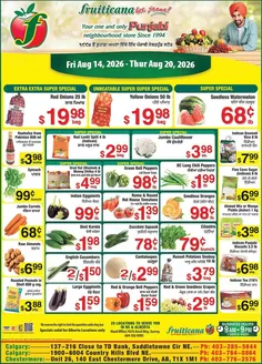 Fruiticana catalogue | Current special promotions | 2026-08-14T00:00:00.000Z - 2026-08-20T00:00:00.000Z