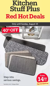 Kitchen Stuff Plus catalogue | Kitchen Stuff Plus weeky flyer | 2026-08-17T00:00:00.000Z - 2026-08-23T00:00:00.000Z