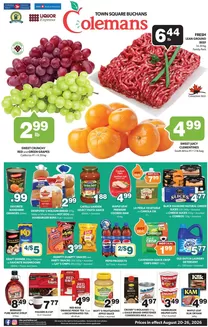 Coleman's catalogue | Wide range of offers | 2026-08-20T00:00:00.000Z - 2026-08-26T00:00:00.000Z