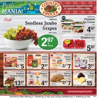 Country Grocer catalogue | Our best deals for you | 2026-08-19T00:00:00.000Z - 2026-08-27T00:00:00.000Z