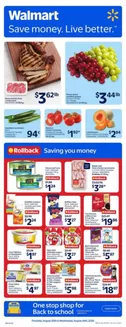 Walmart catalogue in Dauphin | Walmart flyer | 2026-08-20T00:00:00.000Z - 2026-08-26T00:00:00.000Z